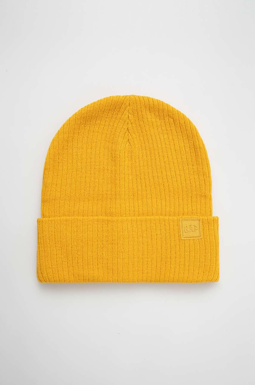 

Детска шапка GAP в жълто, Жълт
