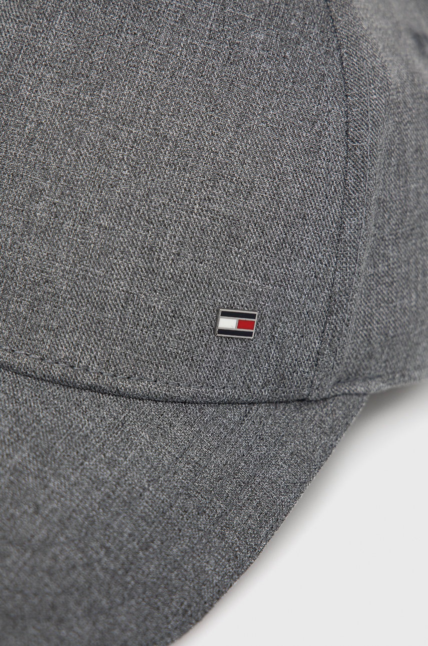 

Кепка Tommy Hilfiger колір сірий однотонна