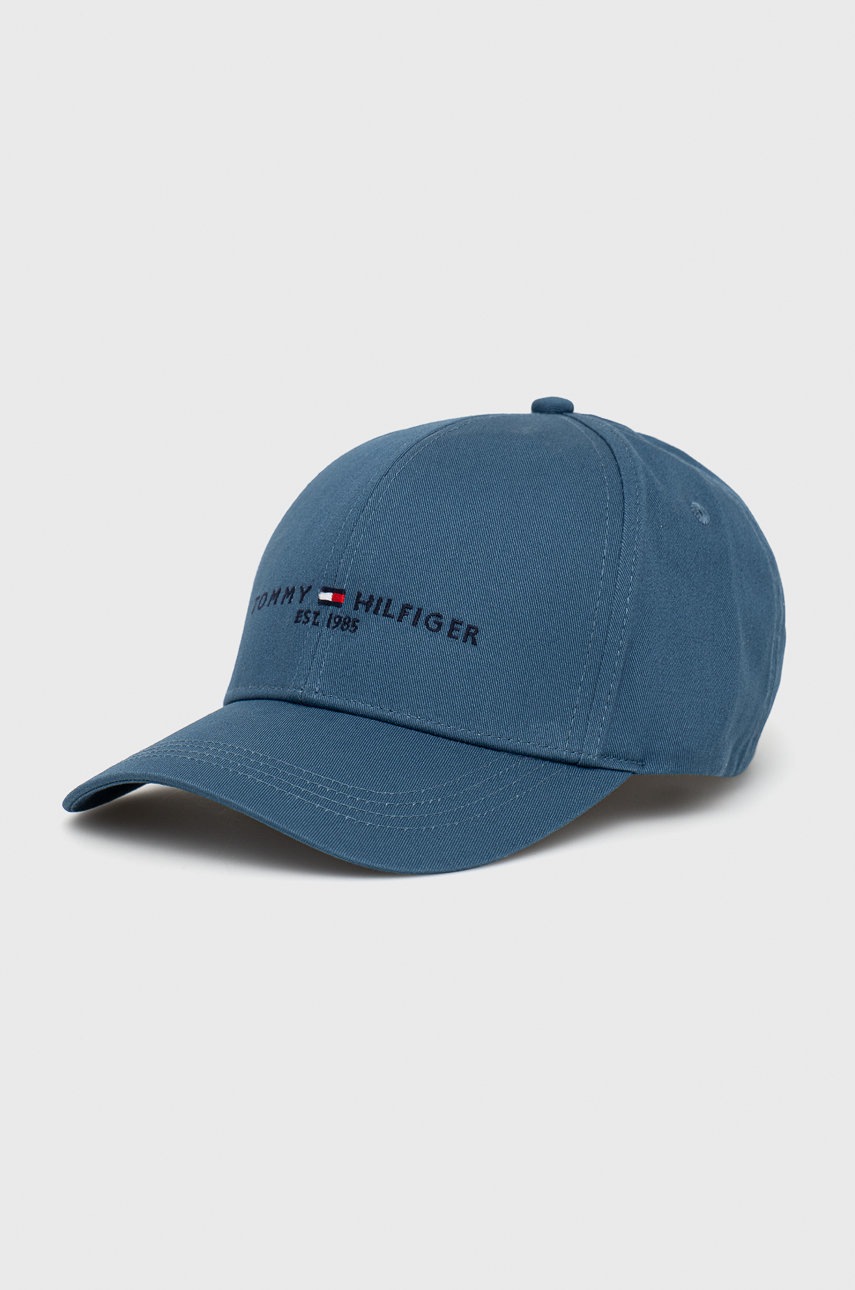 

Хлопковая кепка Tommy Hilfiger с аппликацией