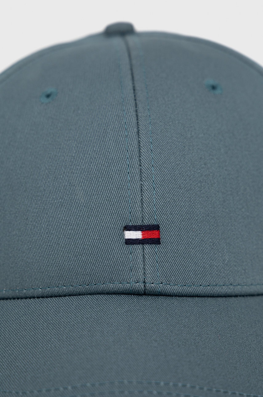 

Хлопковая кепка Tommy Hilfiger однотонная