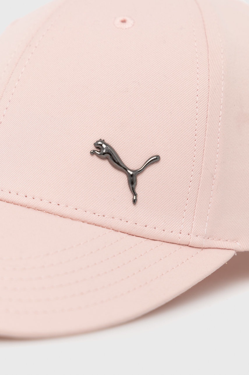 

Кепка Puma цвет розовый однотонная