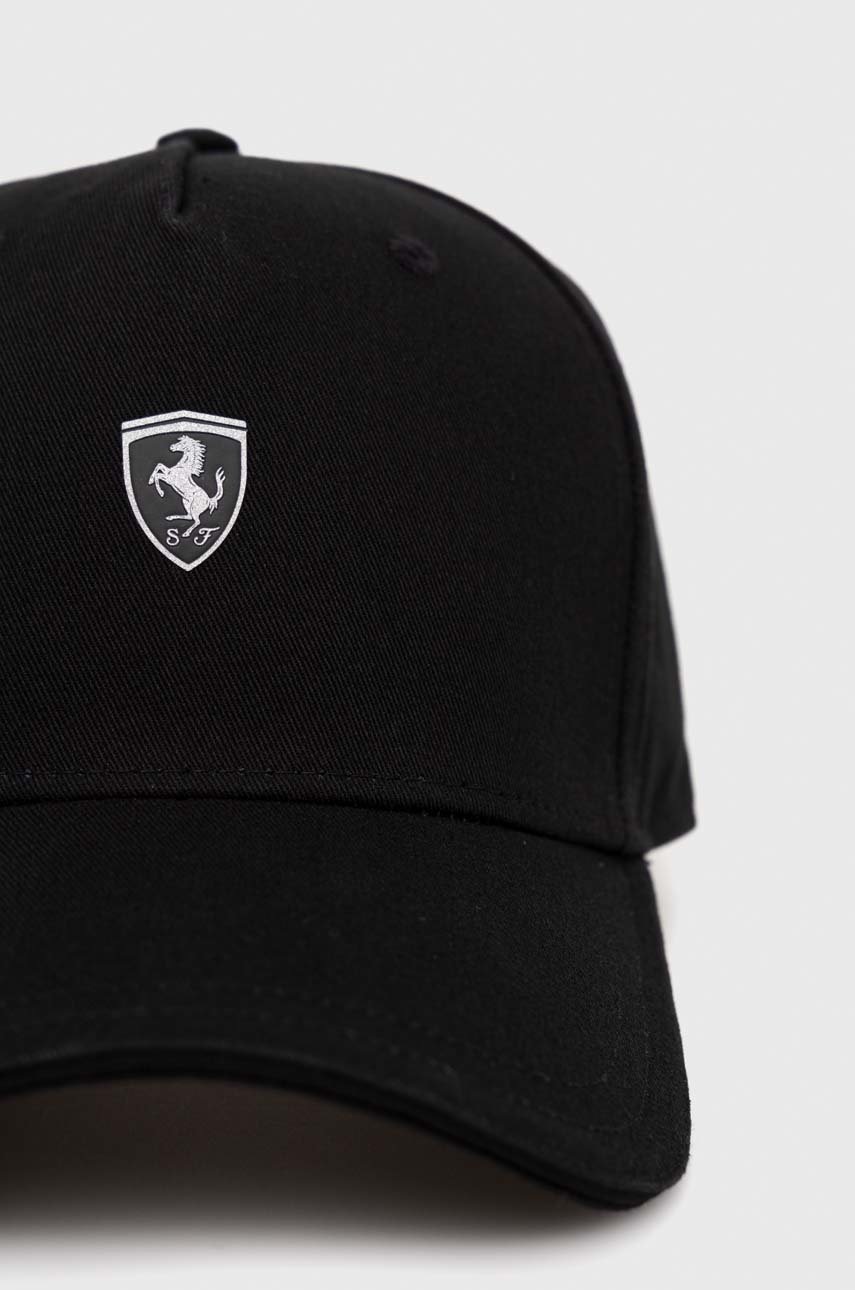 

Кепка Puma колір чорний однотонна