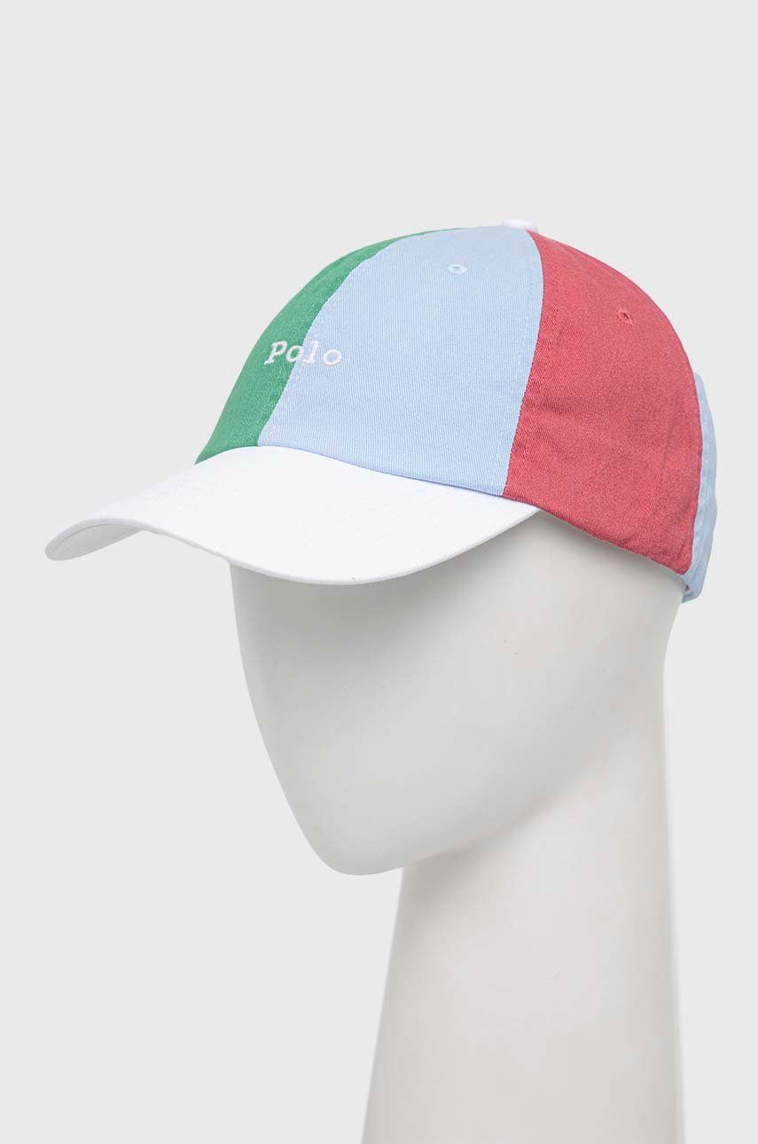 E-shop Bavlněná čepice Polo Ralph Lauren hladká