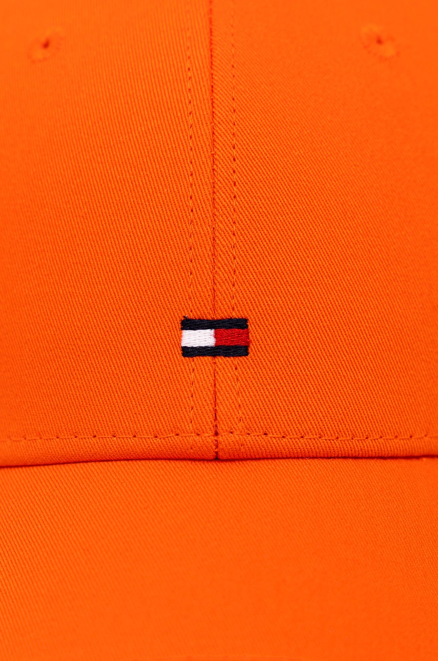 

Кепка Tommy Hilfiger цвет оранжевый однотонная