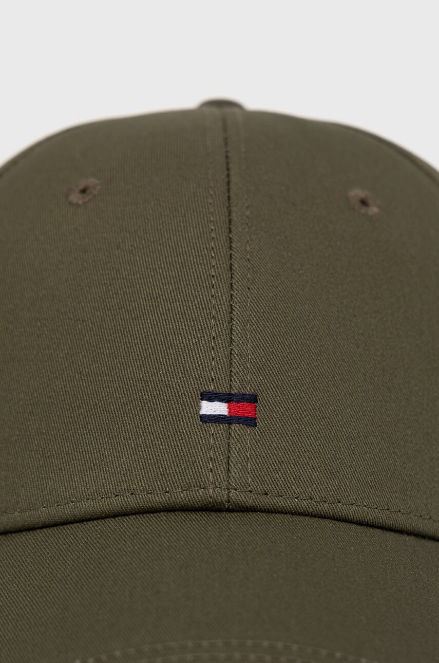 

Кепка Tommy Hilfiger колір зелений однотонна