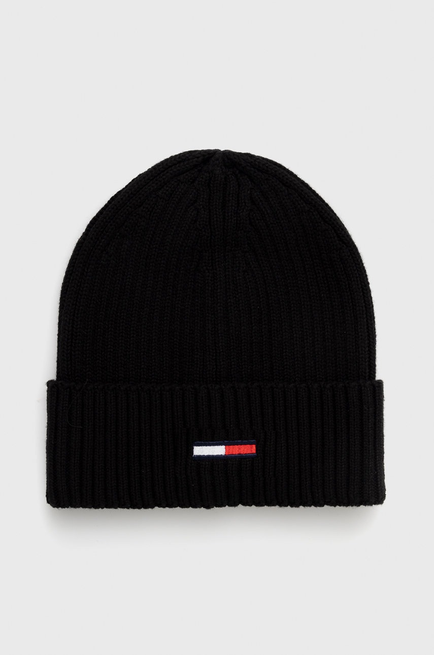 

Шапка і шарф Tommy Jeans колір чорний