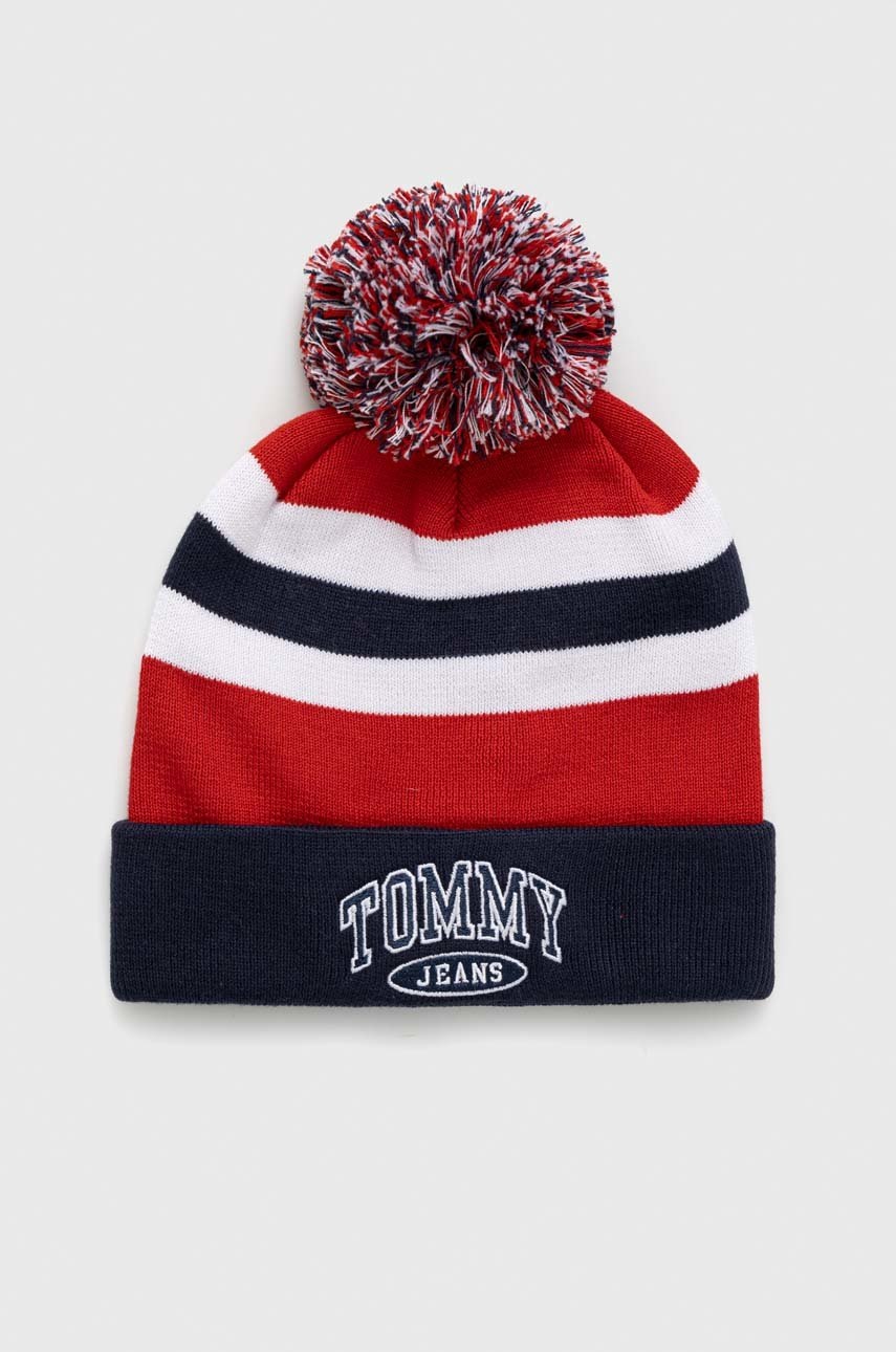 

Шапка Tommy Jeans в тъмносиньо, Тъмносин