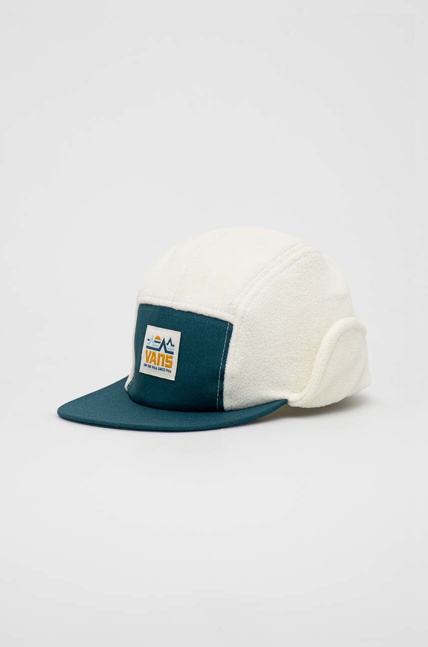 Vans sapca culoarea verde, cu imprimeu