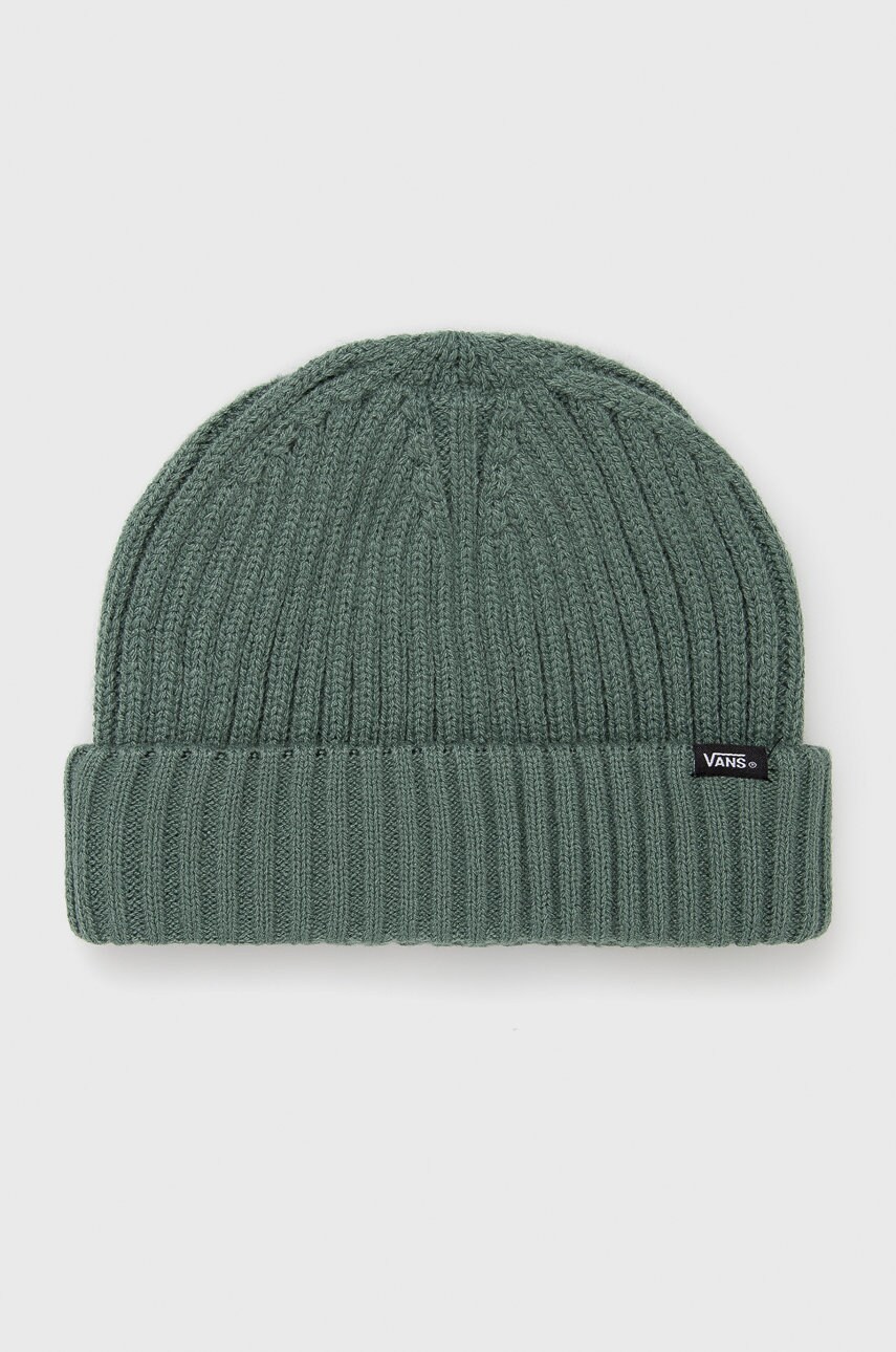 Vans caciula culoarea verde,