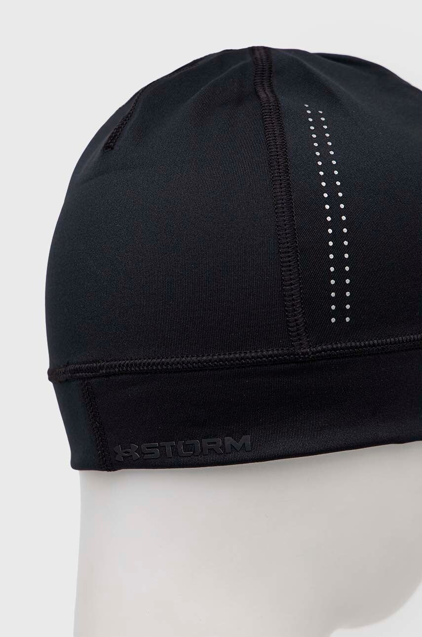 

Шапка Under Armour Storm Launch цвет чёрный из тонкого трикотажа