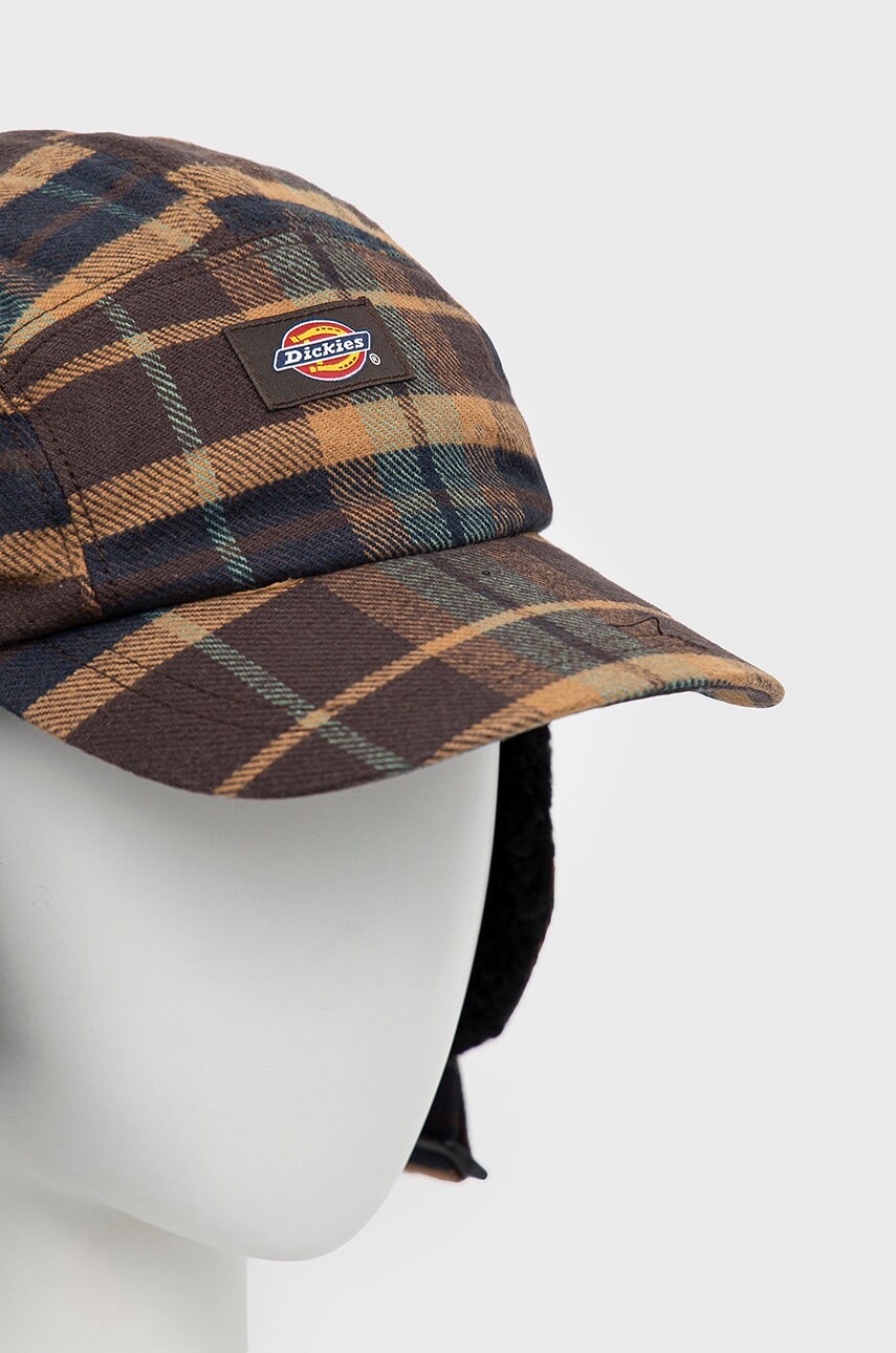 

Dickies цвет коричневый с аппликацией