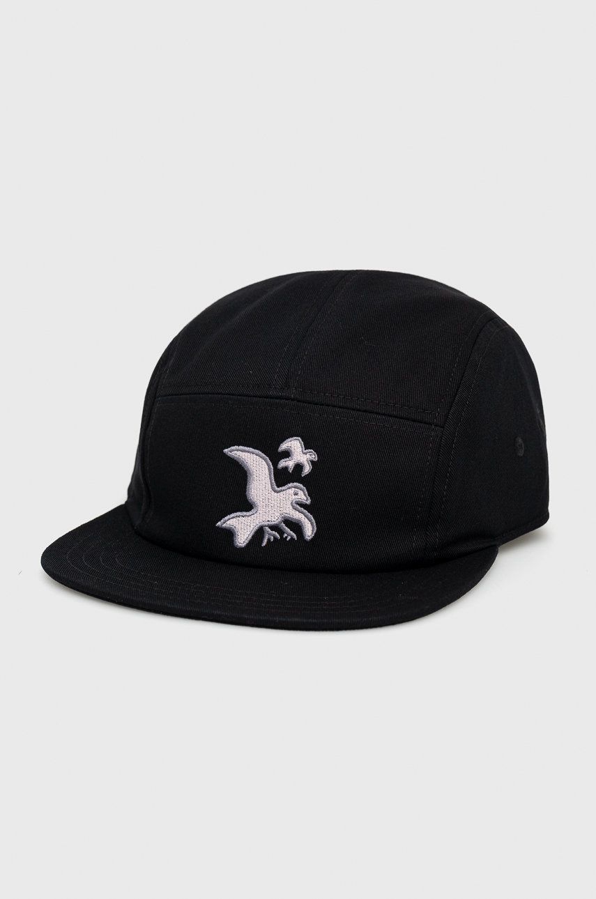 Vans șapcă de baseball din bumbac culoarea negru, cu imprimeu