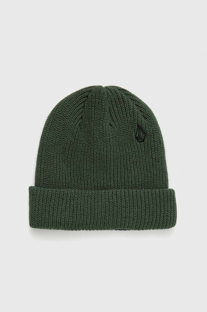 Volcom caciula culoarea verde