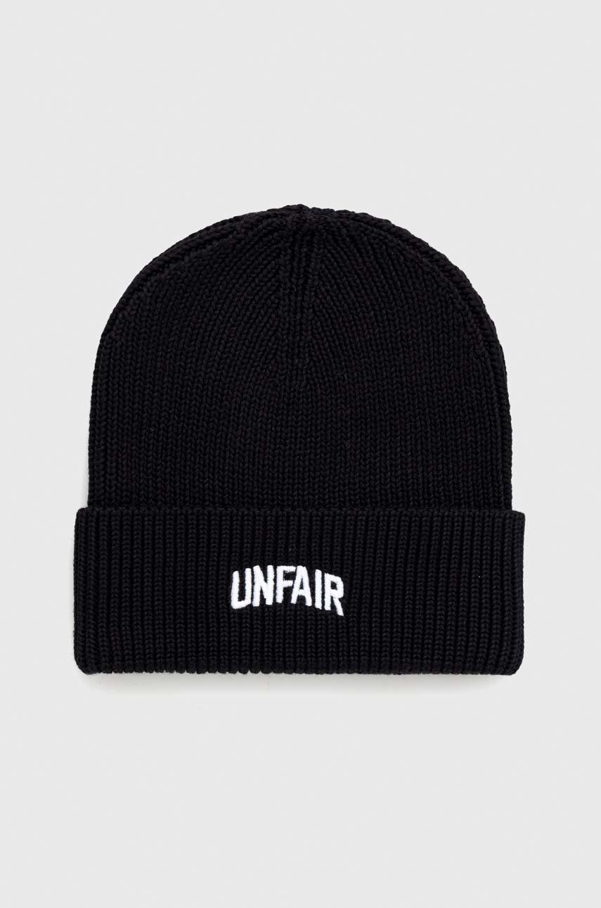 Levně bavlněná čepice Unfair Athletics , černá barva