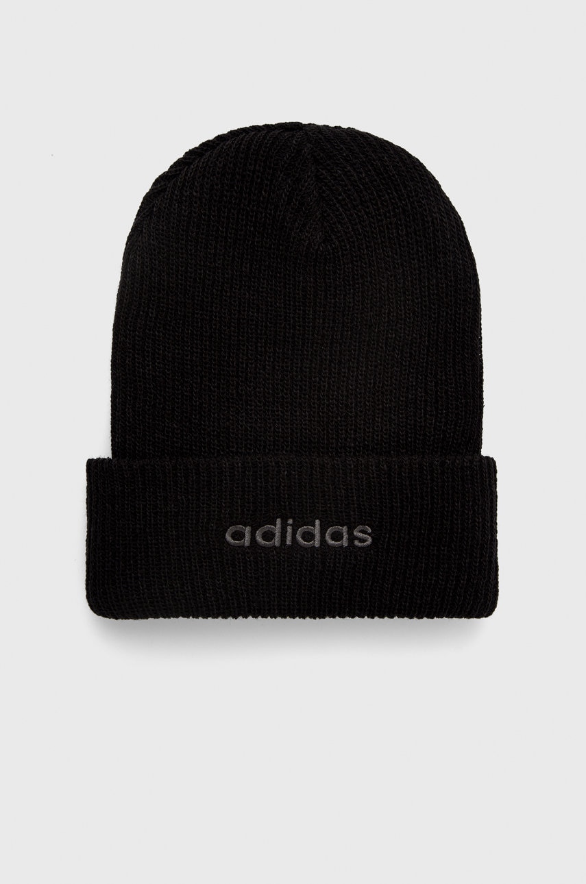 Adidas caciula h34794 culoarea negru,