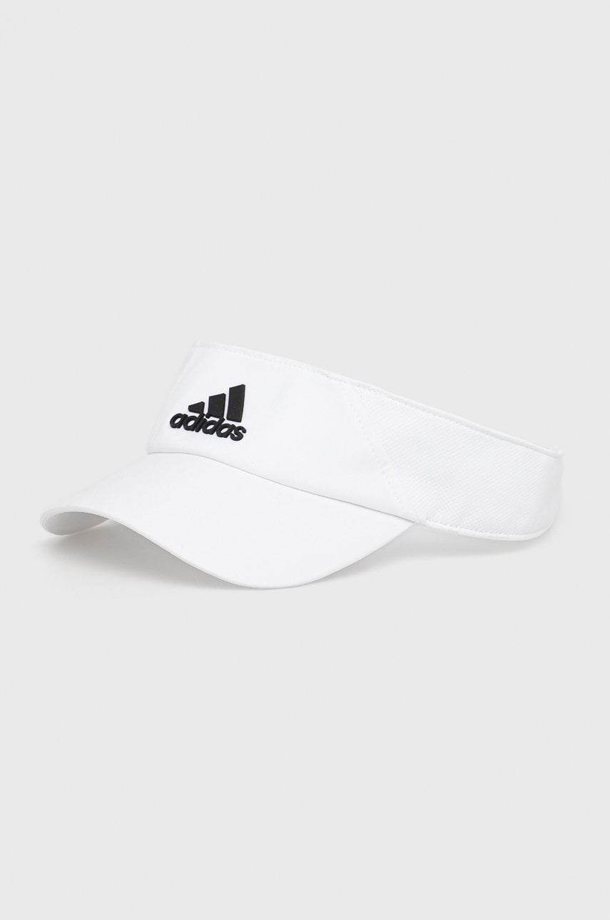 Adidas performance sapca cozoroc ha5541 culoarea alb, cu imprimeu