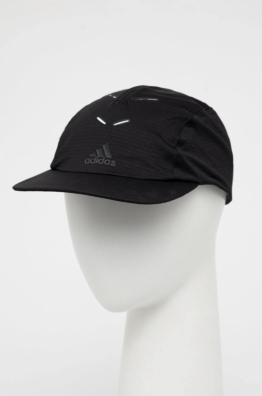 adidas Performance sapca culoarea negru, cu imprimeu