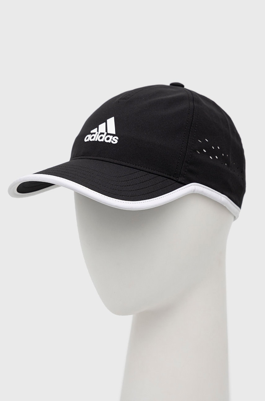 Levně Kšiltovka adidas Performance černá barva, s aplikací