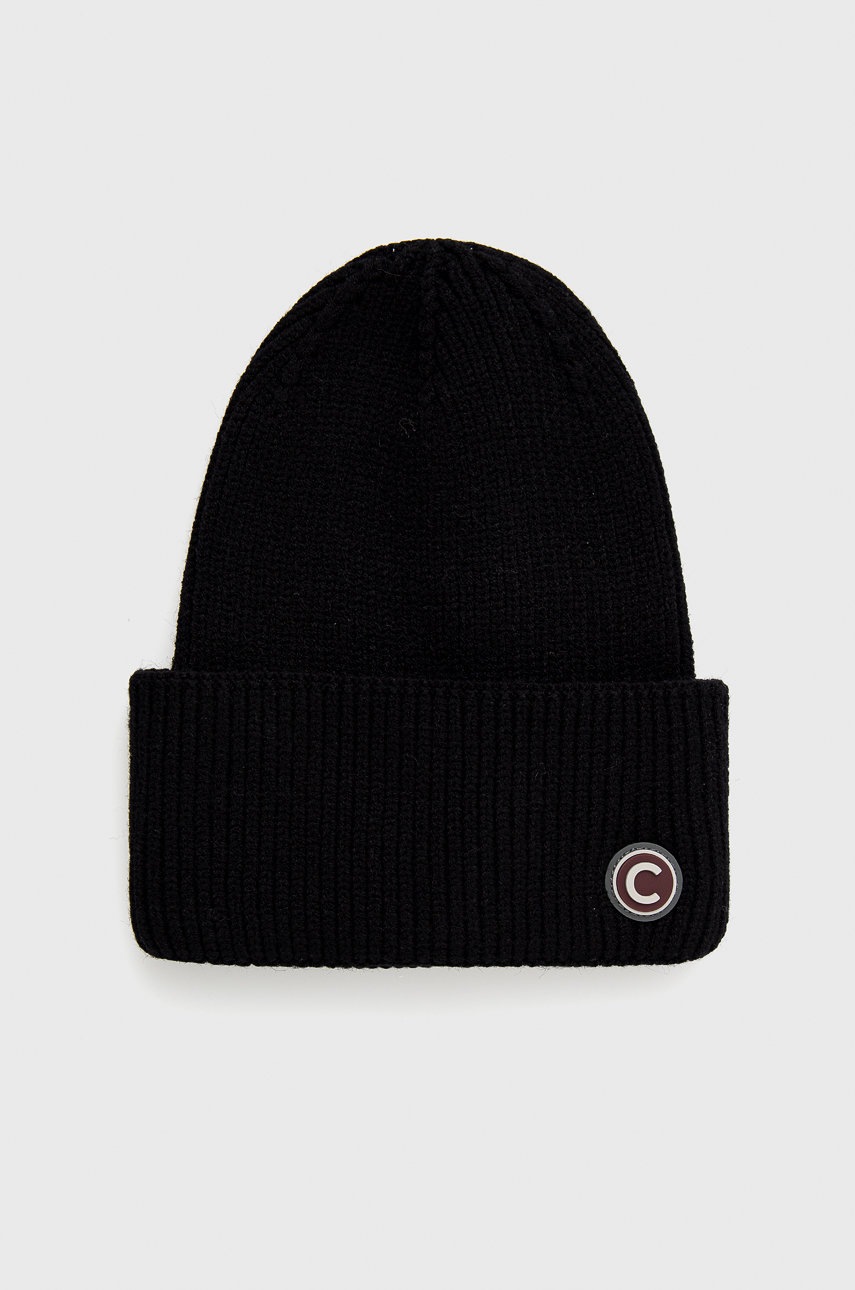 

Шапка Colmar в черно от плътен трикотаж, Черен
