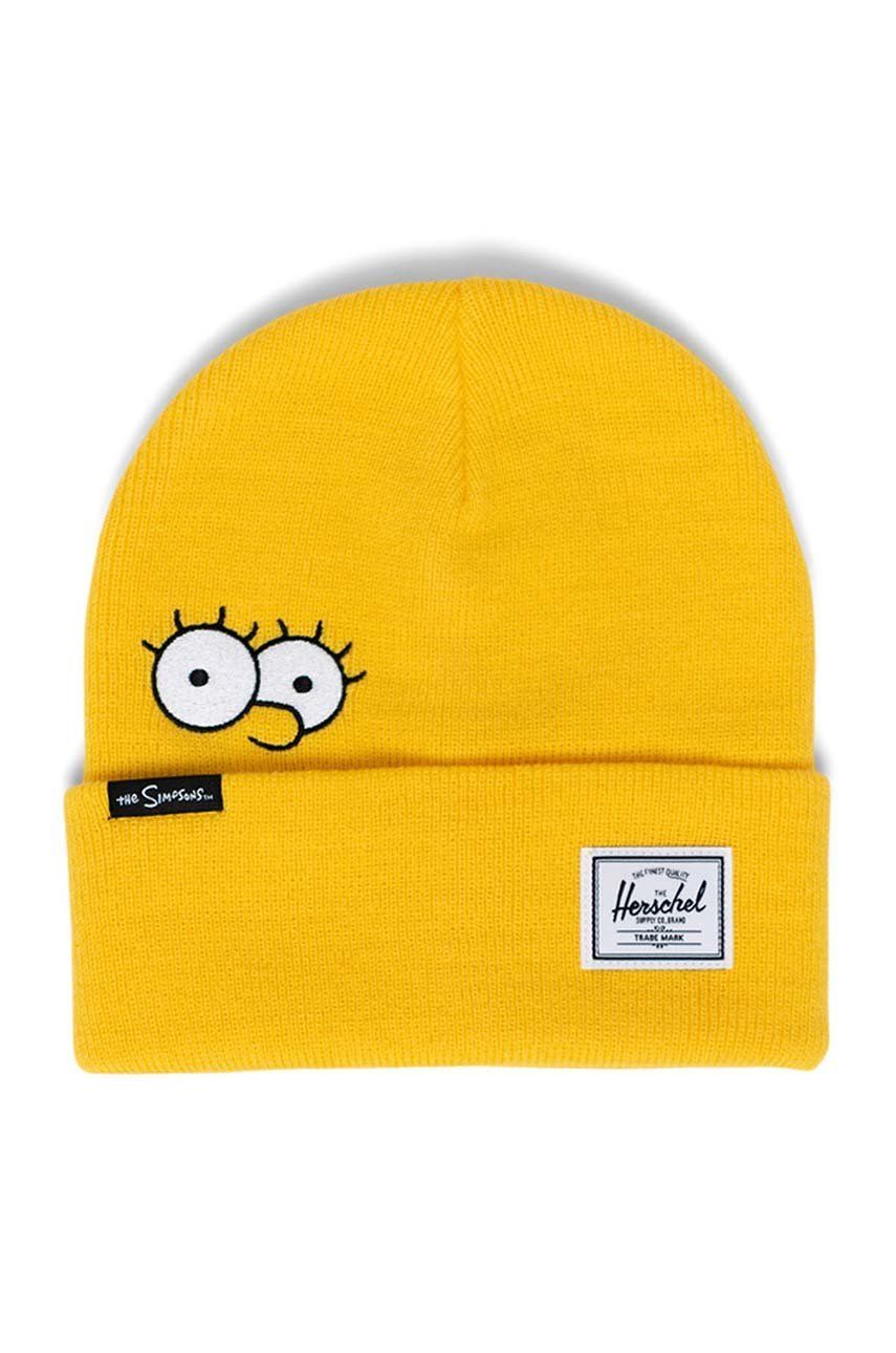 Herschel czapka X The Simpsons kolor żółty