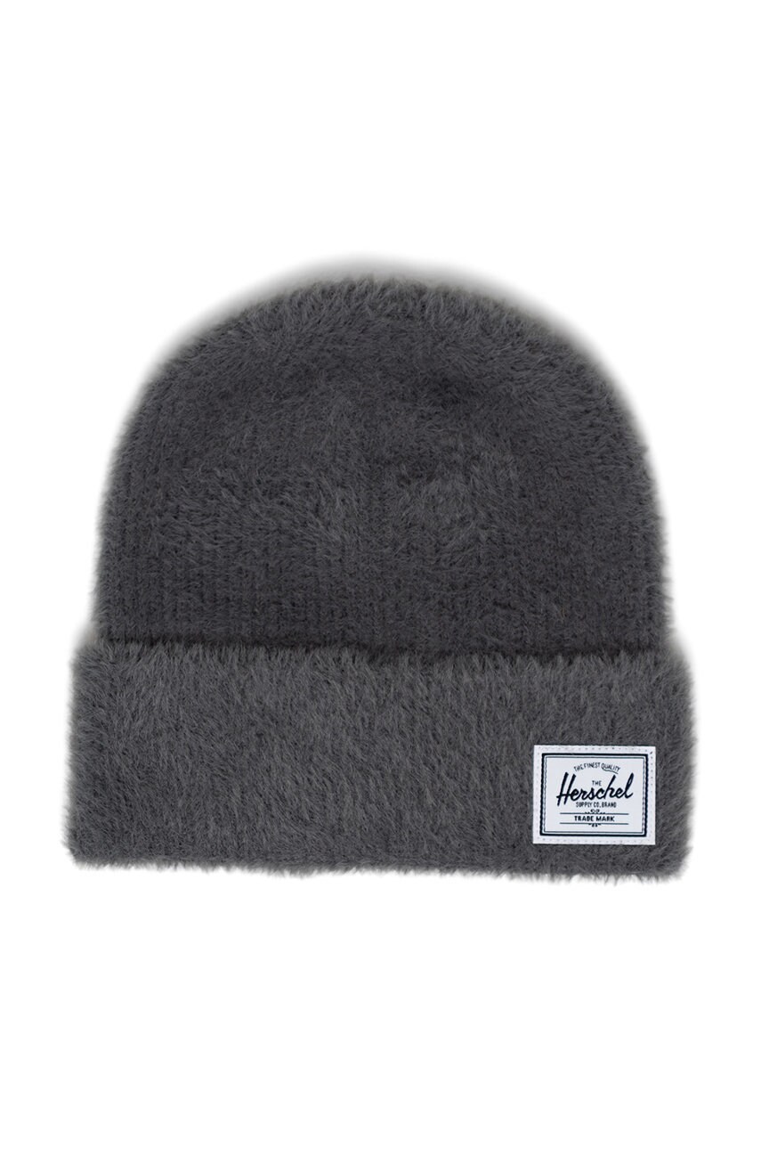 

Шапка Herschel цвет серый 1231.1806.OS-FauxMohGar
