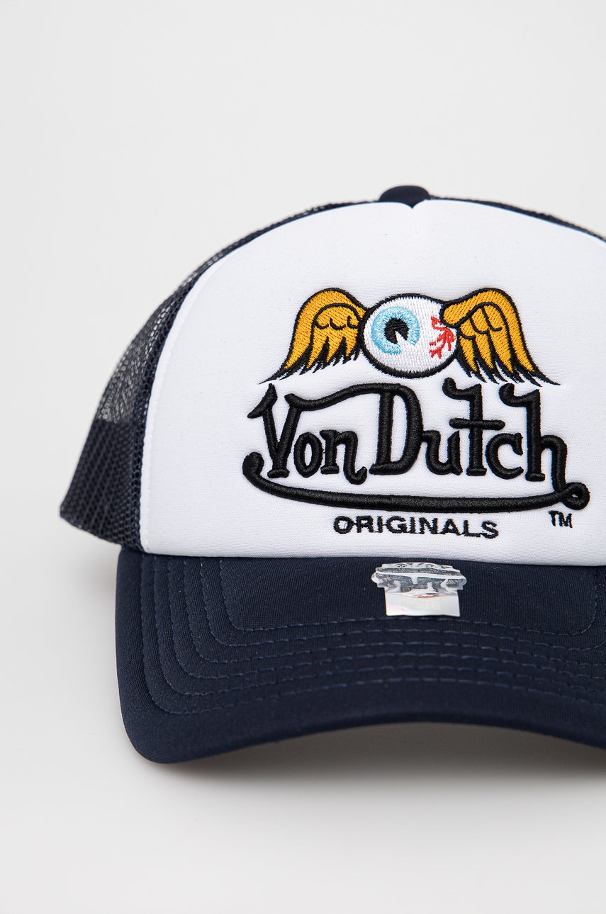 

Кепка Von Dutch цвет синий с аппликацией