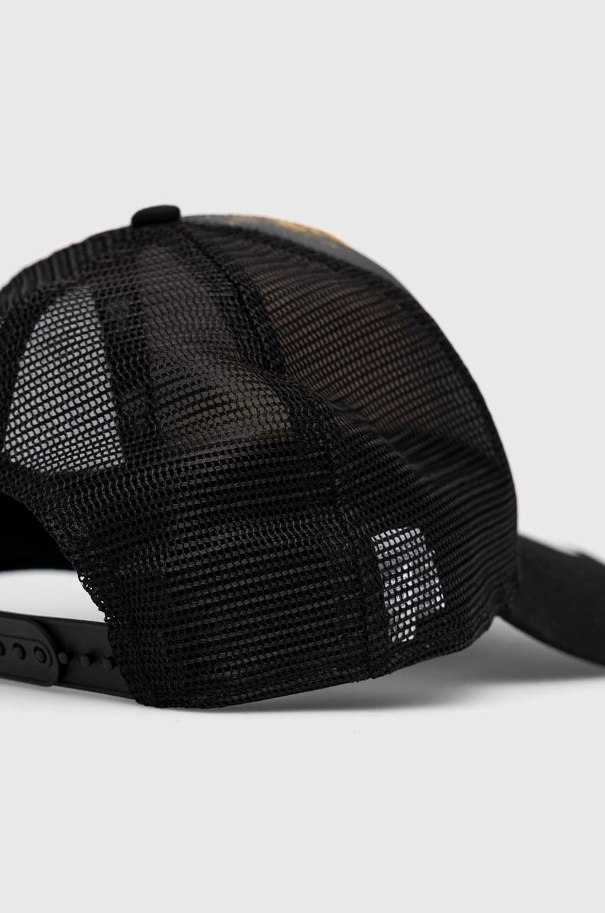 

Кепка New Era колір чорний візерунок