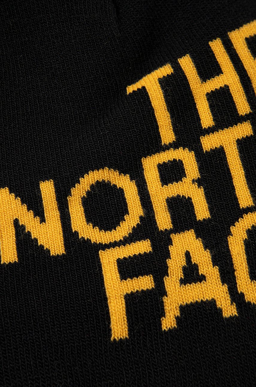 The North Face Beanie Cu Două Fețe Culoarea Negru, Din Tesatura Neteda