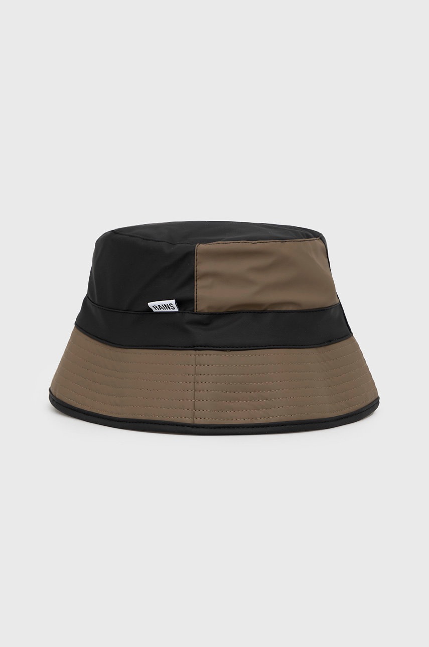 

Шляпа Rains 20010 Bucket Hat цвет коричневый 20010.55-55.Black.W