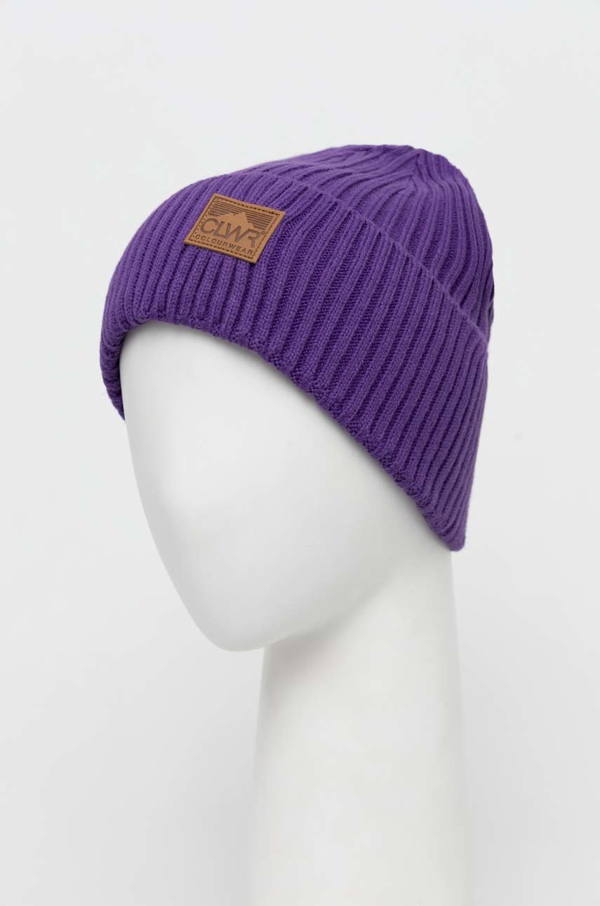 

Шапка Colourwear колір фіолетовий
