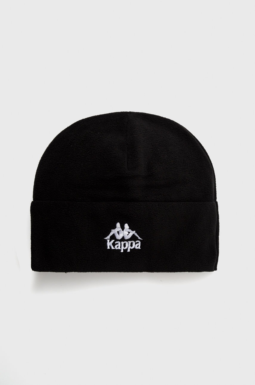 

Шапка Kappa в черно, Черен