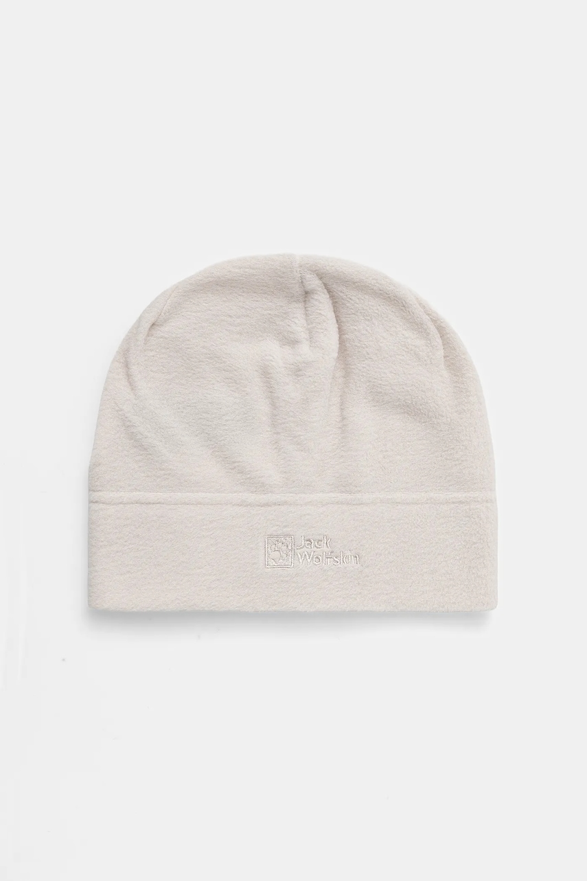 Levně Čepice Jack Wolfskin Real Stuff béžová barva, 1909852