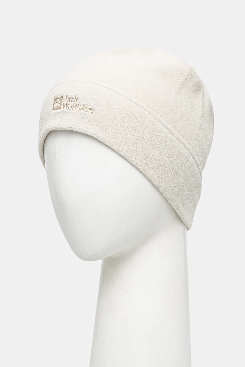 Шапка Jack Wolfskin Real Stuff цвет синий из тонкого трикотажа 1909852 Шапка Jack Wolfskin Real Stuff цвет синий из тонкого трикотажа 1909852