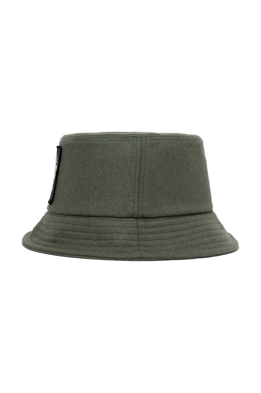 Goorin Bros kalap Wolf Heat zöld, gyapjú termék 2. képe