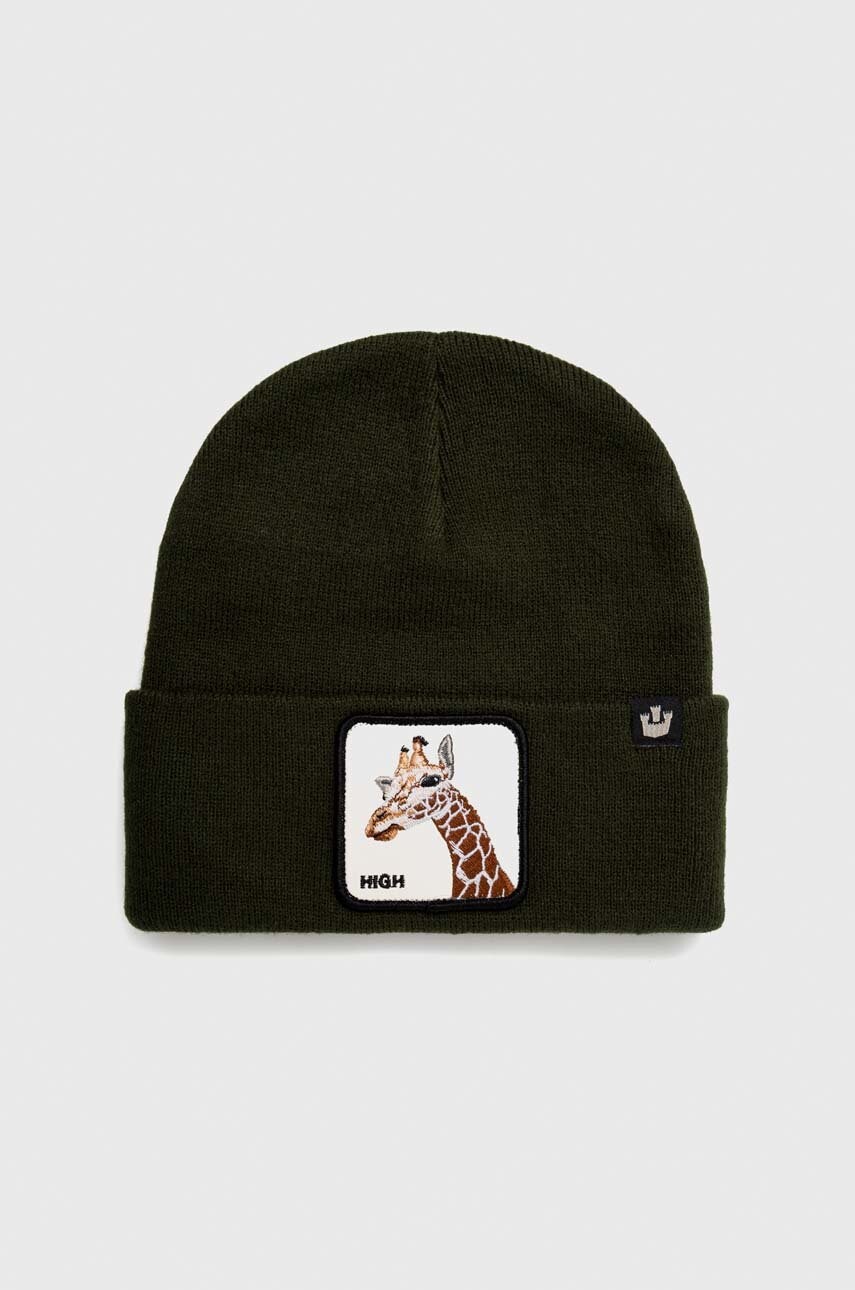 Goorin bros caciula culoarea verde, din tesatura neteda