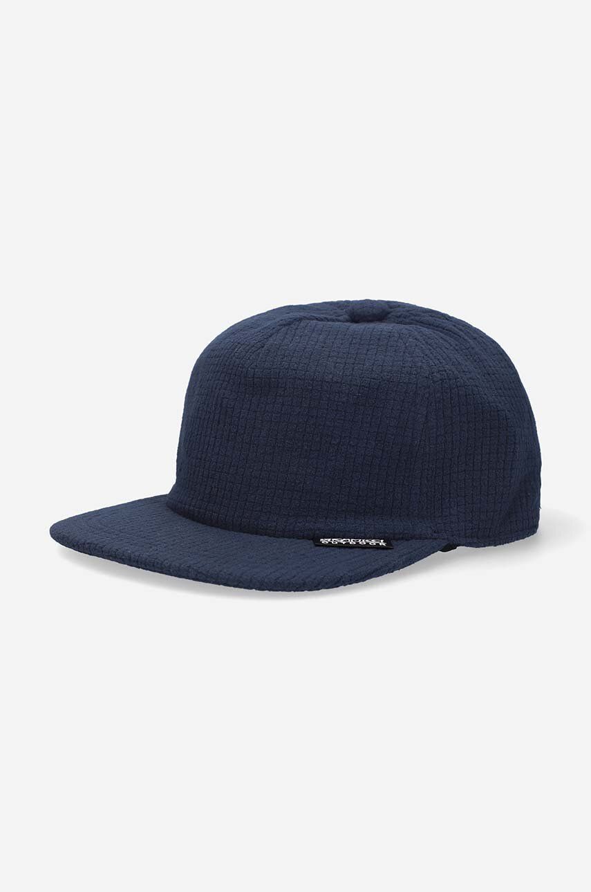 Gramicci șapcă Adjustable Ear Flap Cap culoarea albastru marin, neted G2FA.042-navy