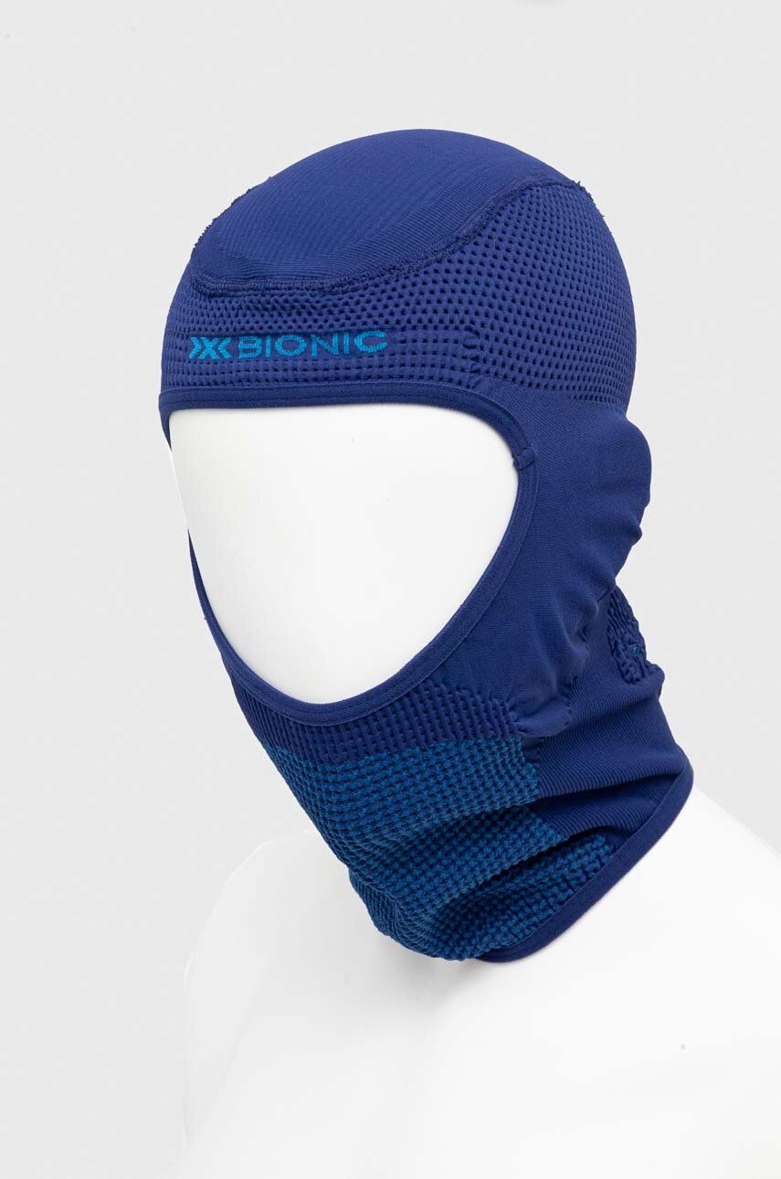 X-Bionic Masca Stormcap Face 4.0 Culoarea Albastru Marin