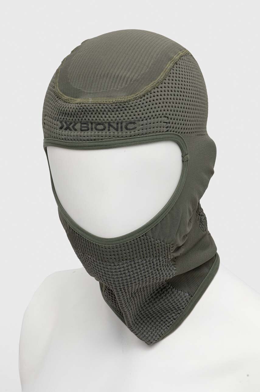 X-Bionic masca Stormcap Face 4.0 culoarea verde