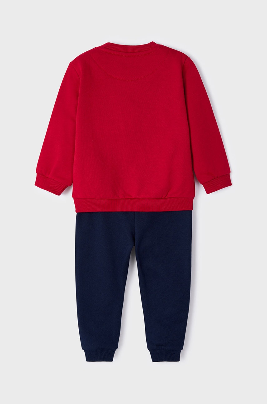 

Дитячий спортивний костюм Mayoral колір червоний