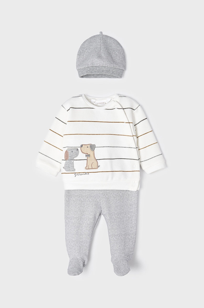 

Комплект для немовлят Mayoral Newborn колір сірий