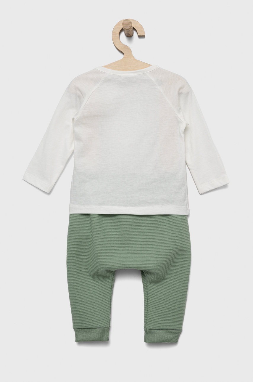 

Дитячий комплект United Colors of Benetton колір зелений