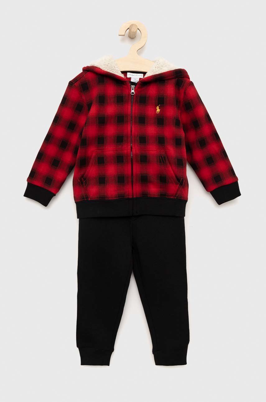 Polo Ralph Lauren dres dziecięcy kolor czerwony