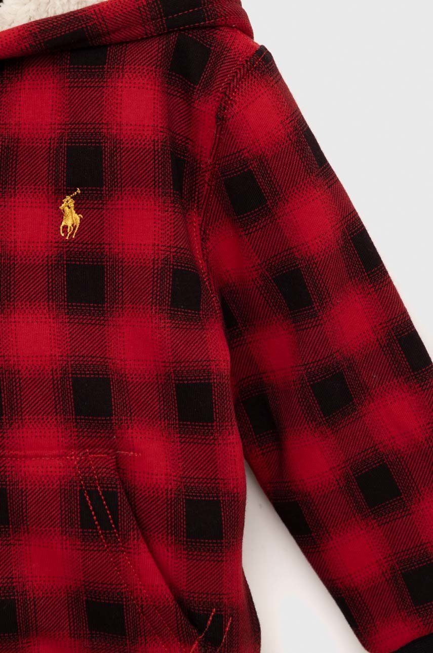 

Дитячий спортивний костюм Polo Ralph Lauren колір червоний