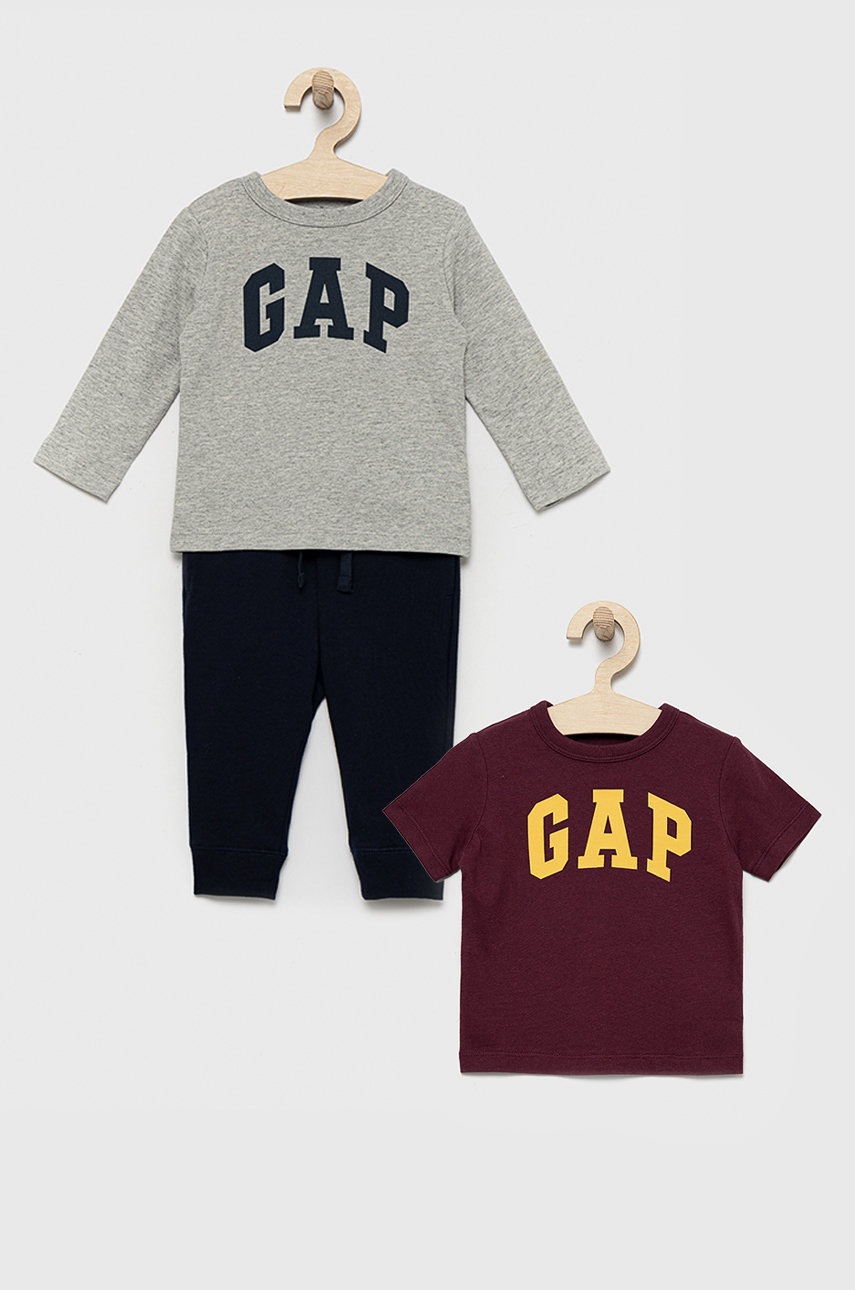 

Детски памучен комплект GAP, Многоцветен