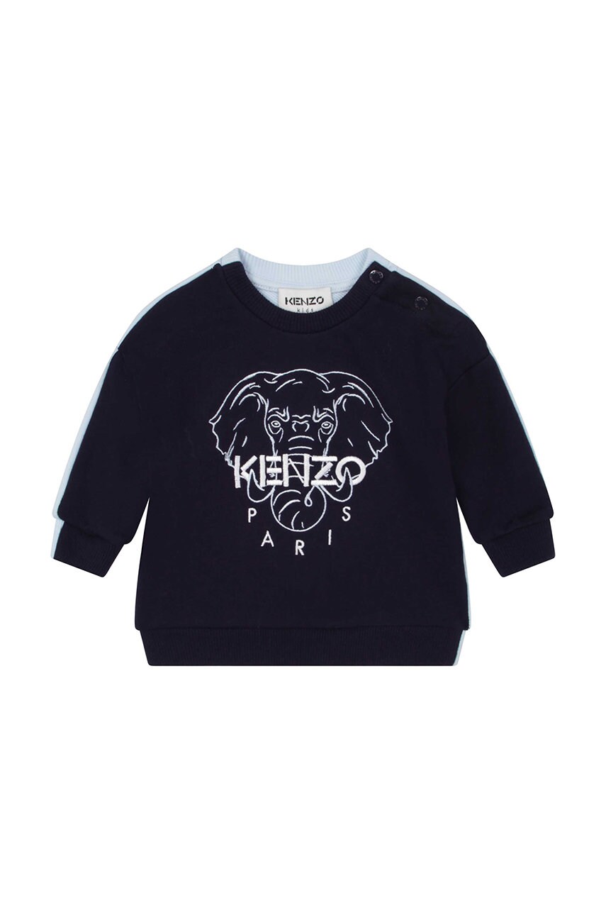 

Дитячий бавовняний спортивний костюм Kenzo Kids колір синій