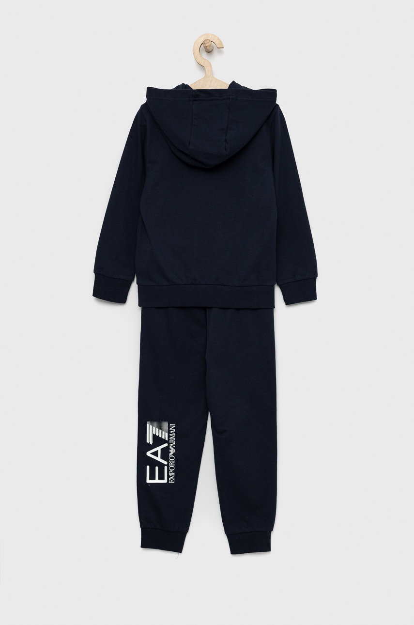 

Дитячий комплект EA7 Emporio Armani колір синій