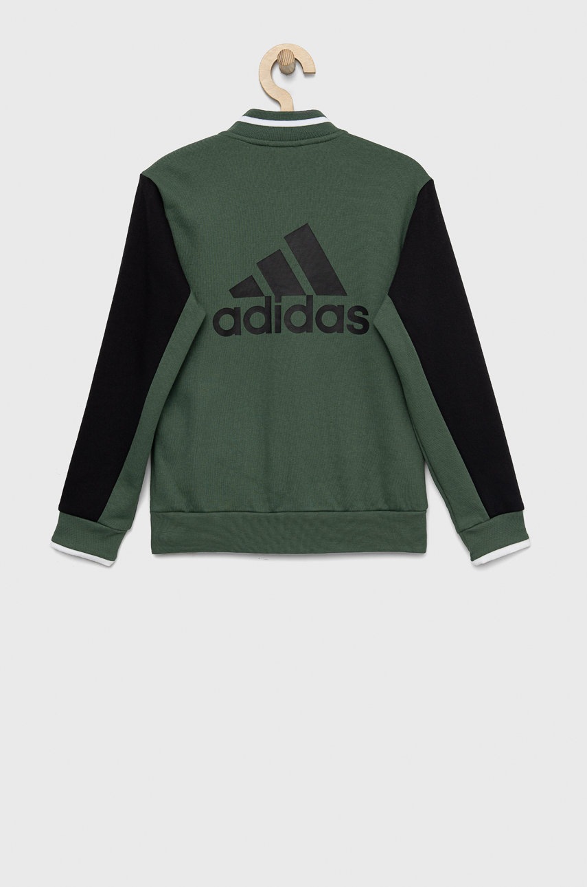 

Детский комплект adidas Performance цвет зелёный