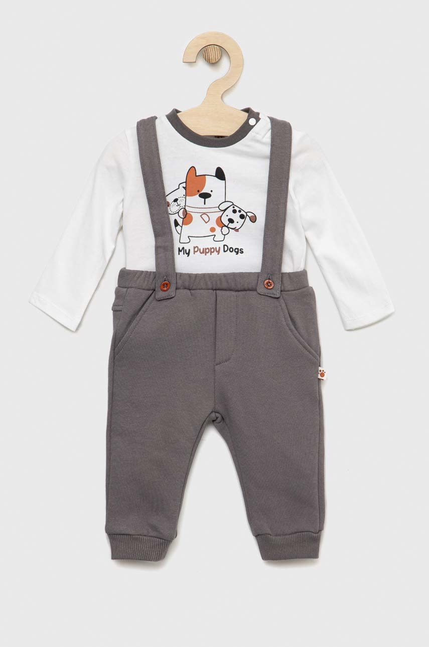 Birba&Trybeyond Compleu Bebe Culoarea Gri