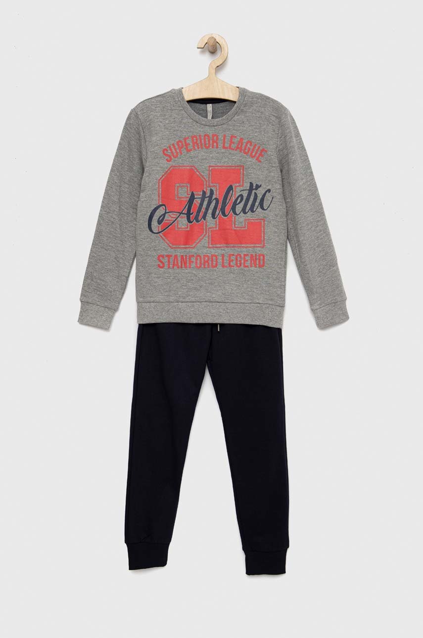 

Детски анцуг Birba&Trybeyond в сиво, Сив