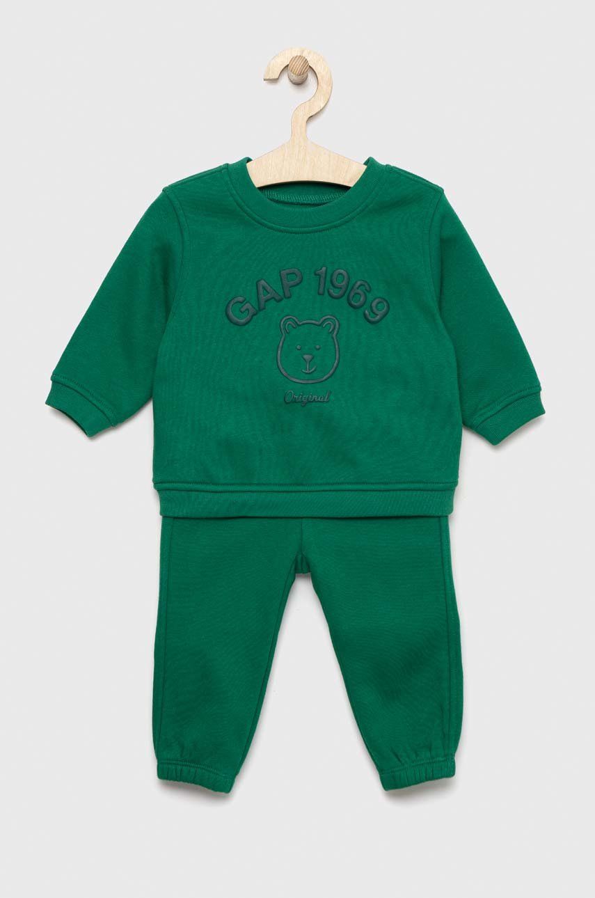 GAP dres niemowlęcy kolor zielony